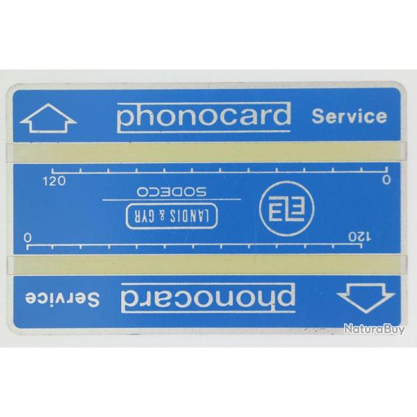 Tlcarte de service Landis & Gyr Sodeco 703S Tawan