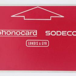 Télécarte d'essai L&G Phonocard Francfort 00 219 177 Allemagne 1981