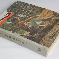 Recueil Journal TINTIN n°61 du n°806 au 815 Relié 1964