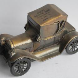 Tirelire publicitaire Citizens National Bank Automobile 1915