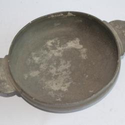 Ancienne Écuelle Grellet étain Antiquités Art populaire