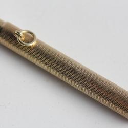 Porte crayon argent vermeil