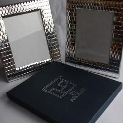 Paire de grands cadres porte photo ITS ARGENTI