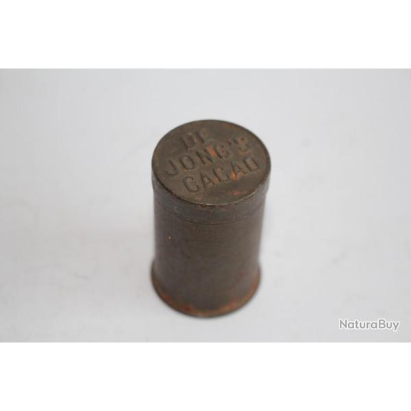 Boite �chantillon chocolat cacao DE JONG'S CACAO