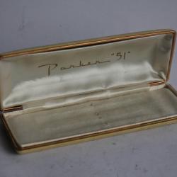 Ancien écrin pour stylos PARKER 51