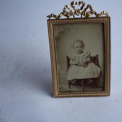 Cadre porte-photo style Louis XVI