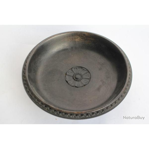 Plat bois sculpt� Art populaire Suisse Brienz