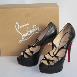CHRISTIAN LOUBOUTIN Sandales à talon T 38.5