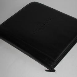 CARAN D'ACHE Écrin de rangement pour Stylos cuir noir