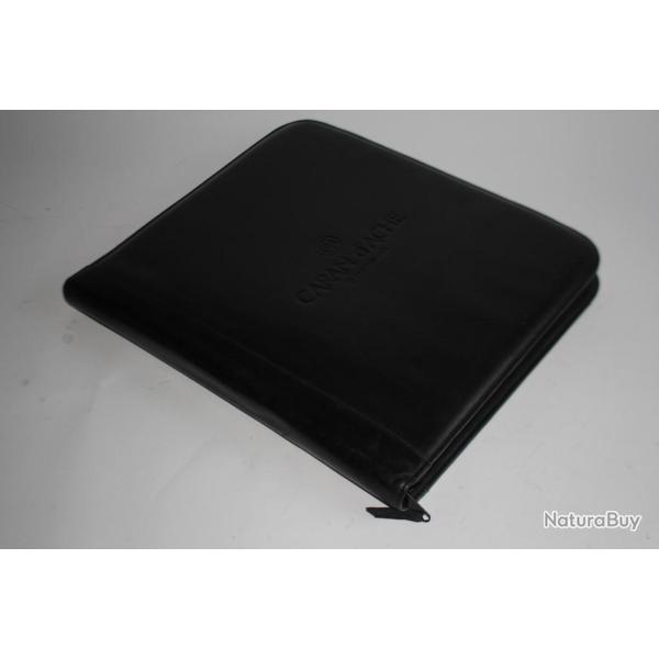CARAN D'ACHE �crin de rangement pour Stylos cuir noir