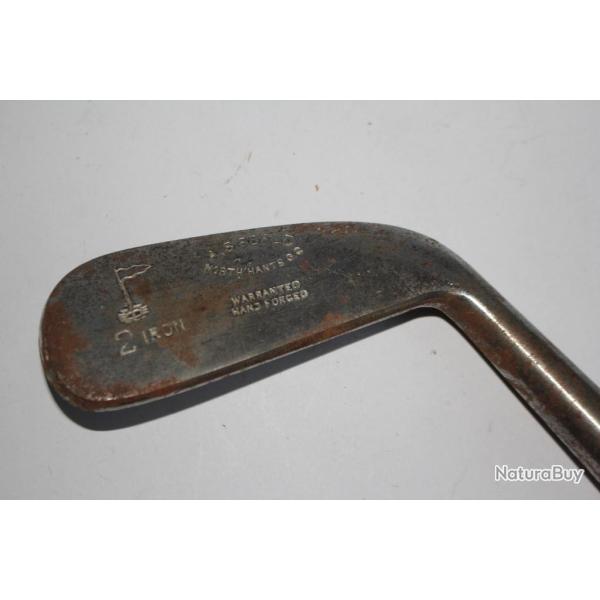 Ancien Club de golf 2 Iron A. SIBBALD North Hants G.C.