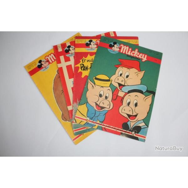 Mickey Magazine Octobre 1952 n�105 � n�108