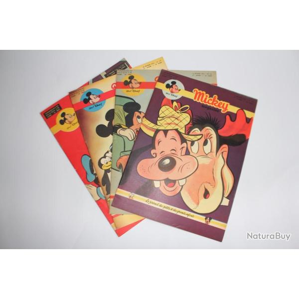 Mickey Magazine F�vrier 1953 n�122 � n�125