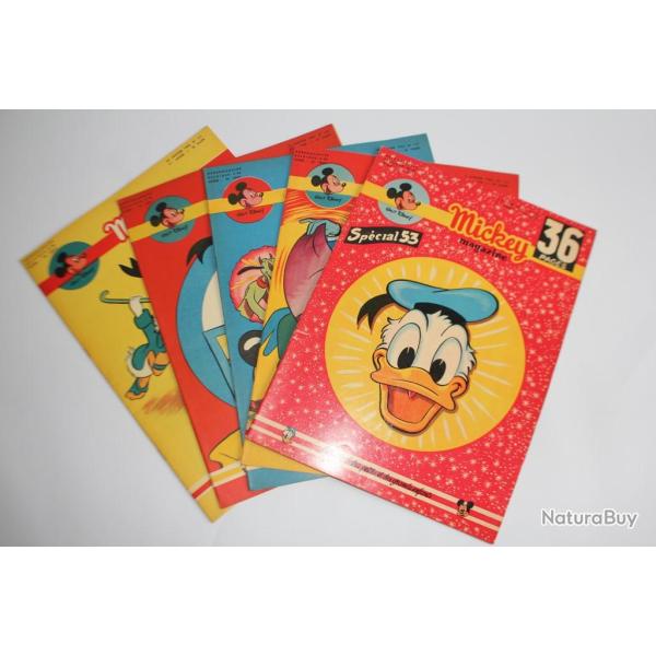 Mickey Magazine Janvier 1953 n�117 � n�121 Sp�cial
