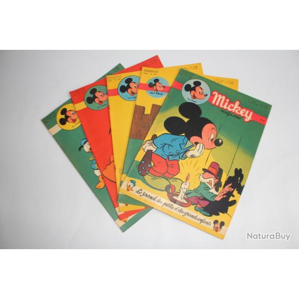 Mickey Magazine Mai 1953 n�134 � n�138
