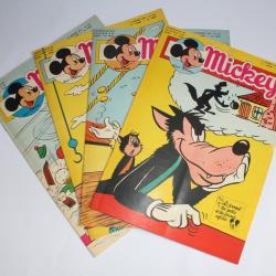 Mickey Magazine Février 1955 n°226 à n°229