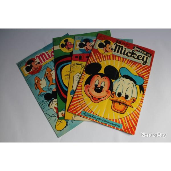 Mickey Magazine Janvier 1955 n�222 � n�224 Sp�cial