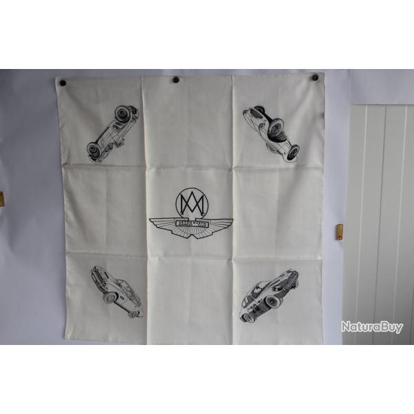 Foulard soie Aston Martin Owners Club automobile