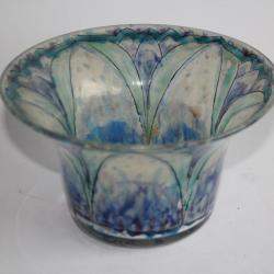 Vase verre émaillé Josep M. GOL (1897-1976)