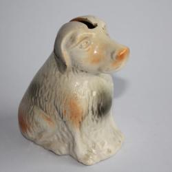 Tirelire à casser barbotine Chien