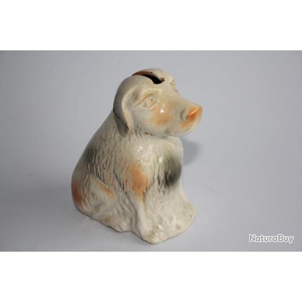 Tirelire � casser barbotine Chien