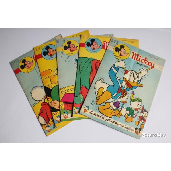 Mickey Magazine Juillet 1954 n�195 � n�199