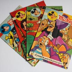 Mickey Magazine Mai 1954 n°187 à n°190