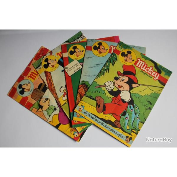 Mickey Magazine Avril 1954 n�182 � n�186