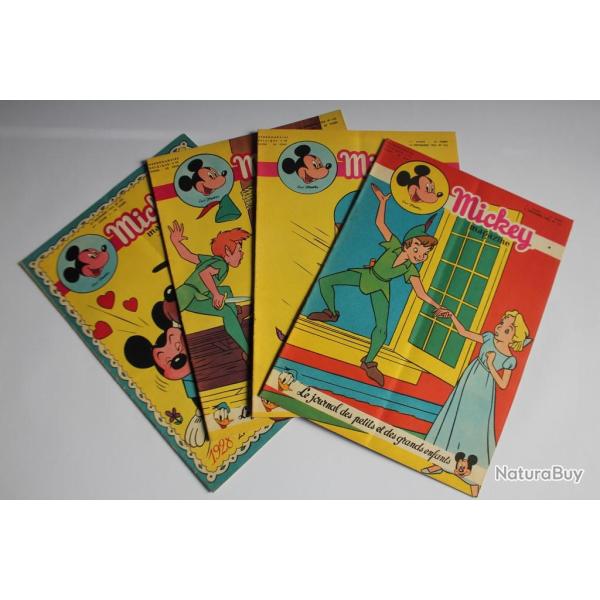 Mickey Magazine Novembre 1953 n�161 � n�164 25 �me anniversaire