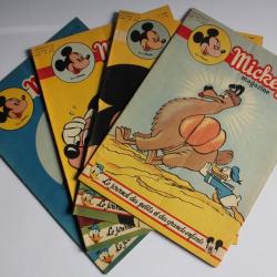 Mickey Magazine Octobre 1953 n°156 à n°160