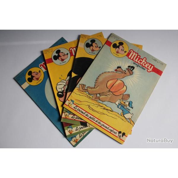 Mickey Magazine Octobre 1953 n�156 � n�160