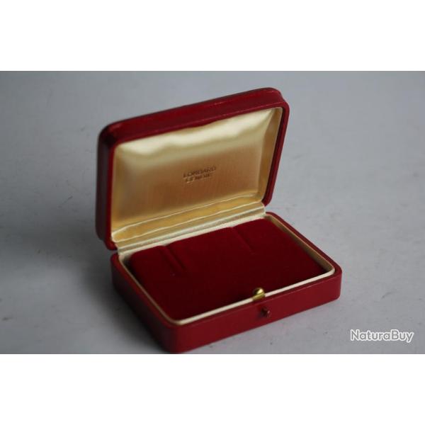 LOMBARD �crin pour bijoux cuir rouge