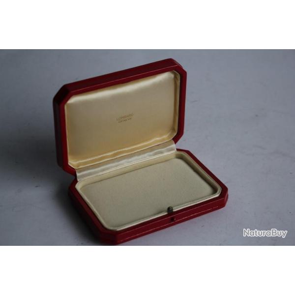 LOMBARD �crin pour bijoux cuir rouge