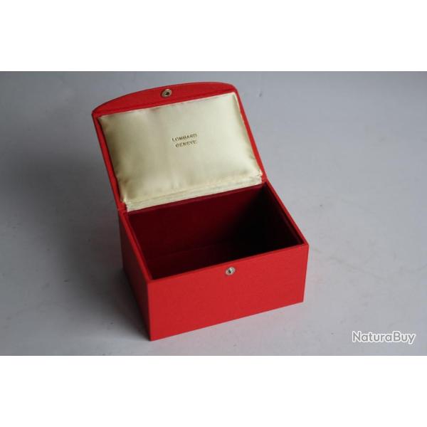 LOMBARD �crin long pour bijoux cuir bordeaux