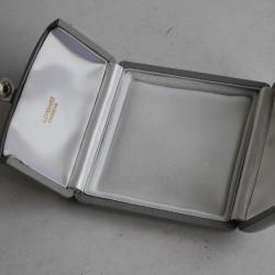 LOMBARD Écrin pour bijoux cuir gris