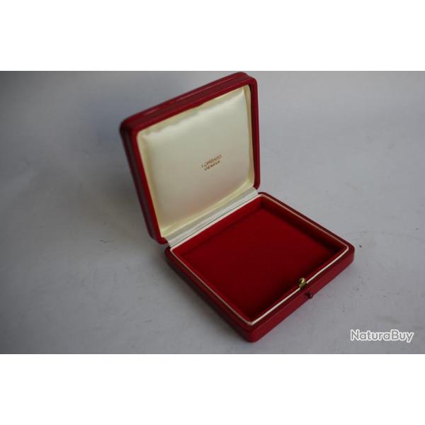 LOMBARD �crin pour bijoux cuir rouge