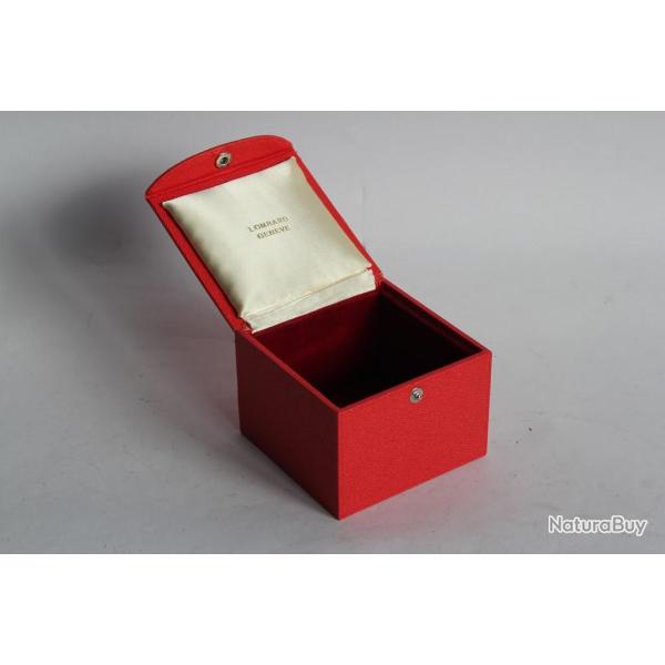 LOMBARD �crin long pour bijoux cuir rouge