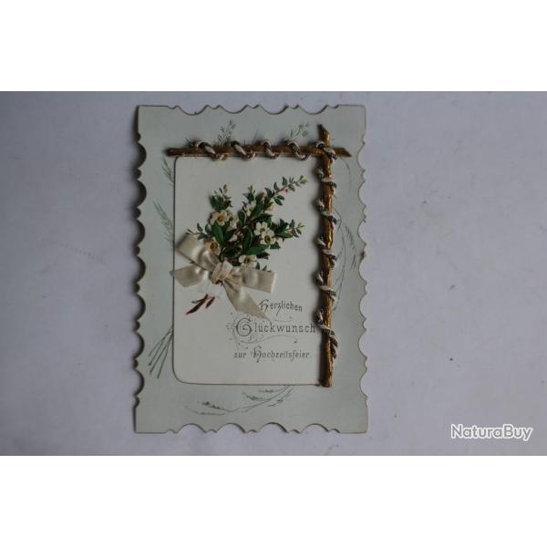 Carte de voeux F�licitations Mariage Allemagne