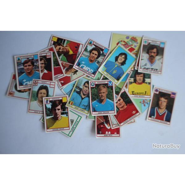 Cartes autocollantes Figurine Panini Coupe du Monde Football 1976