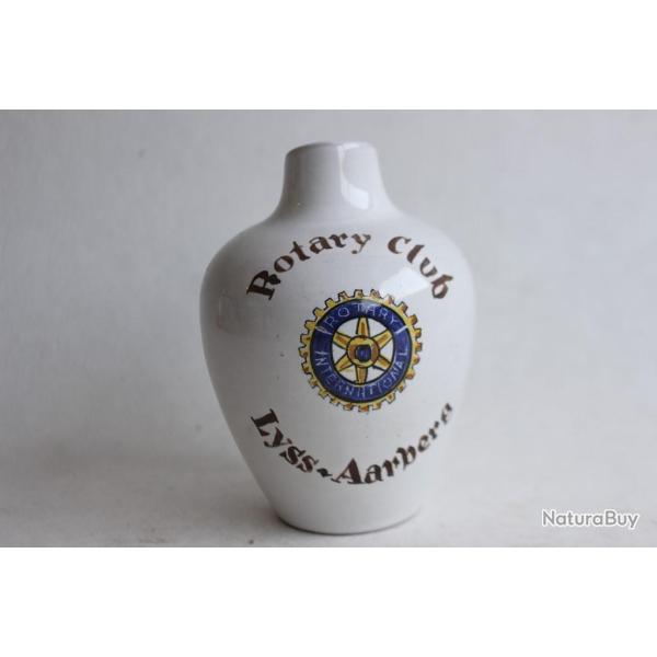 Vase c�ramique Rapperswiler Rotary Club Lyss-Aarberg