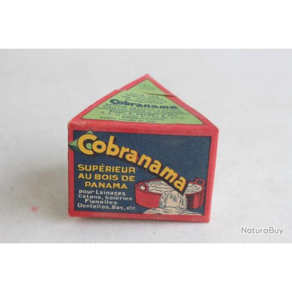 Ancienne boite publicitaire Cobranama d�tachant