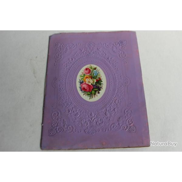 Cahier d'�colier voeux aux parents pour le nouvel an 1893