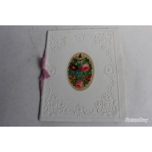 Cahier d'�colier voeux a Marraine pour le nouvel an 1870