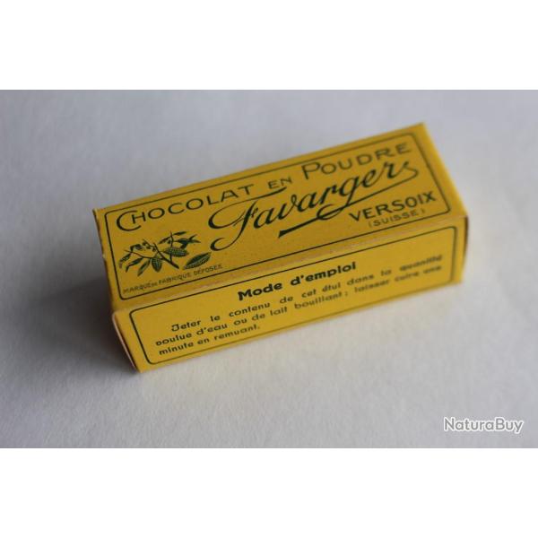 Boite chocolat FAVARGER 1910/30 collections publicit�s