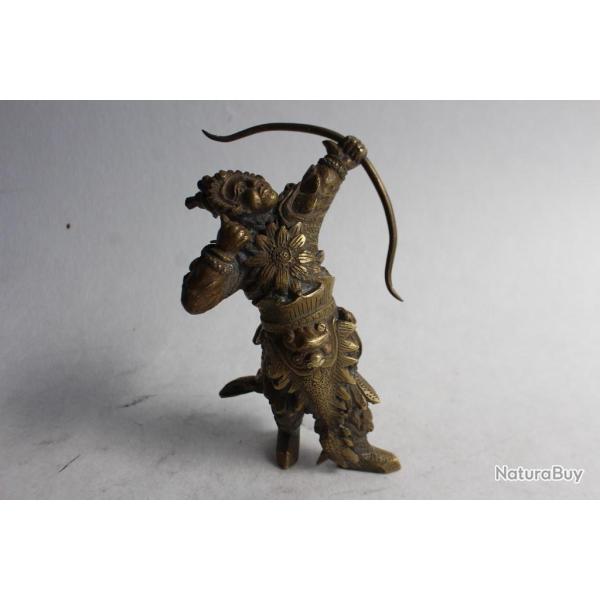 Ancien bronze guerrier archer Chinois
