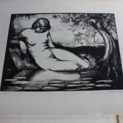 Pierre-Eugène Vibert Portfolio Harmonies Art déco 1931 Femmes Faunes