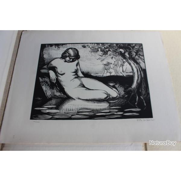 Pierre-Eug�ne Vibert Portfolio Harmonies Art d�co 1931 Femmes Faunes