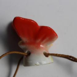 Pare gouttes porcelaine pour théière Papillon thé