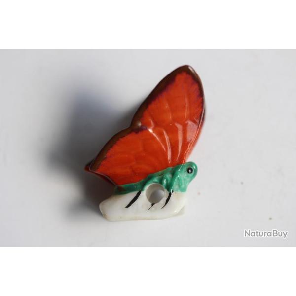 Pare gouttes porcelaine pour th�i�re Papillon th�