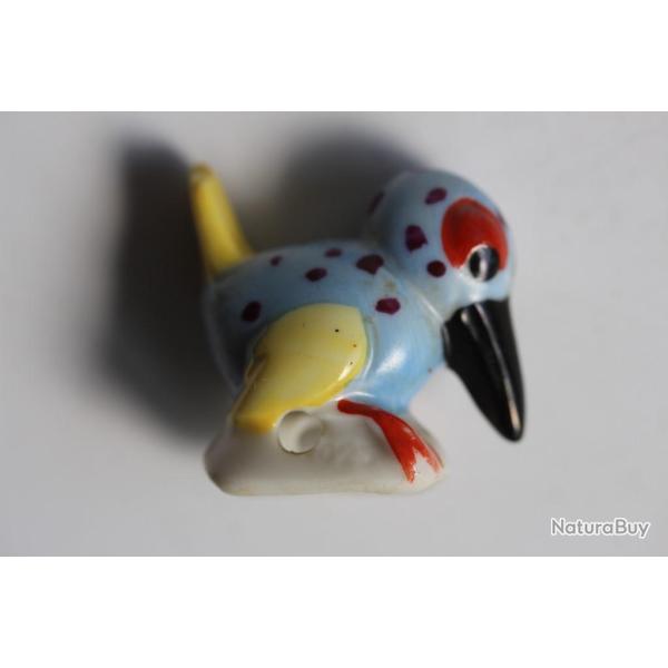 Pare gouttes porcelaine pour th�i�re Oiseau th�